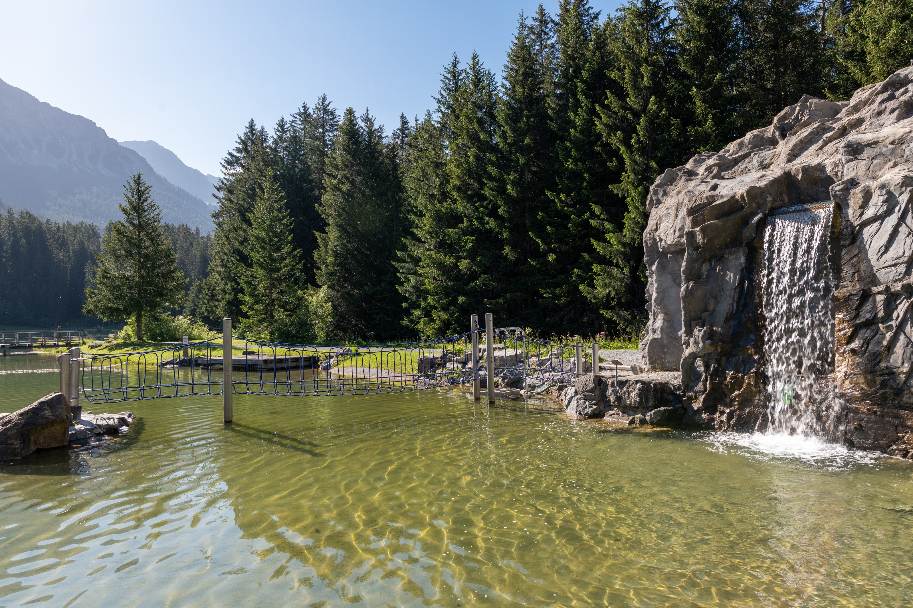 Trip with children - Tschiertschen - Kiosk Lido am Heidsee