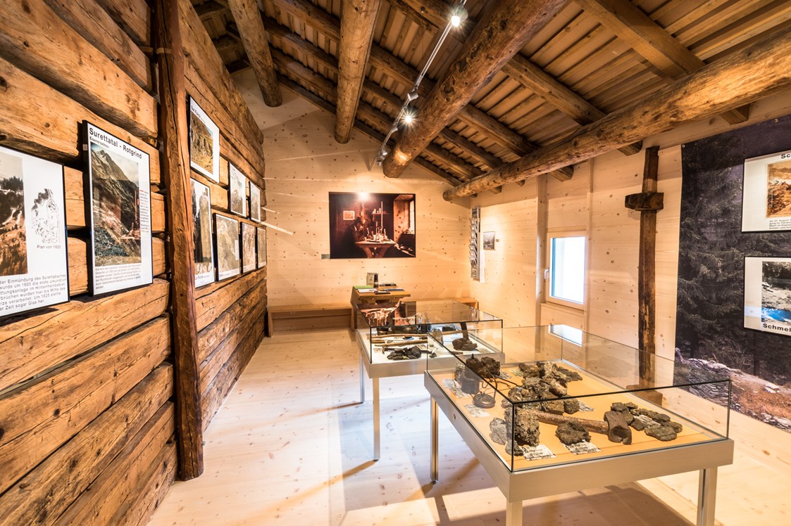 Ausflugsziel: Ausstellung Bergbaumuseum Innerferrera - Bergbaumuseum Innerferrera