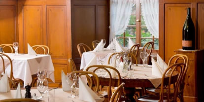 Reis met kinderen - Vättis - Im Restaurant - Taminaschlucht mit Thermalquelle