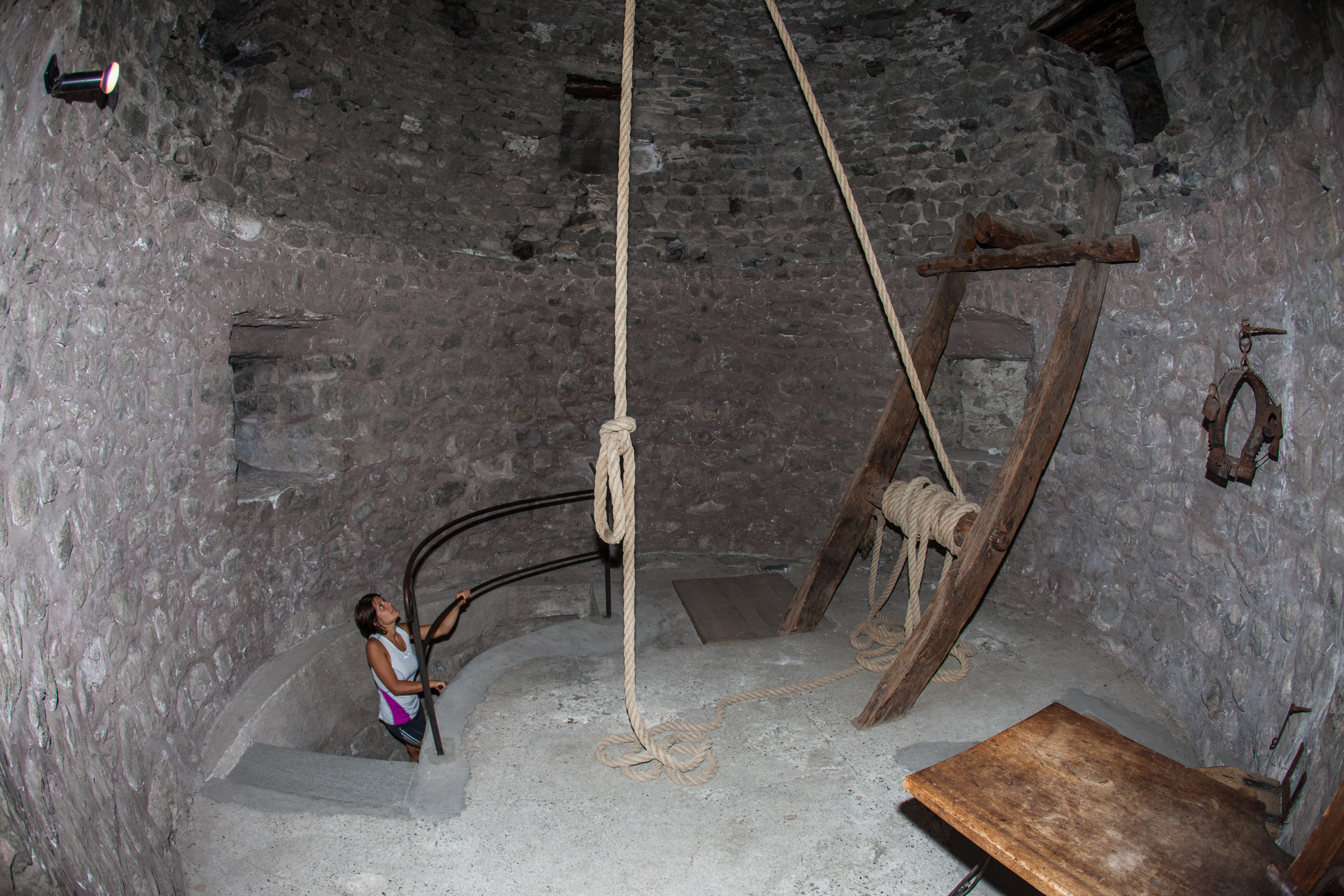 Reis met kinderen - Parkmöglichkeiten - Graubünden - Pretorio und Folterkammer