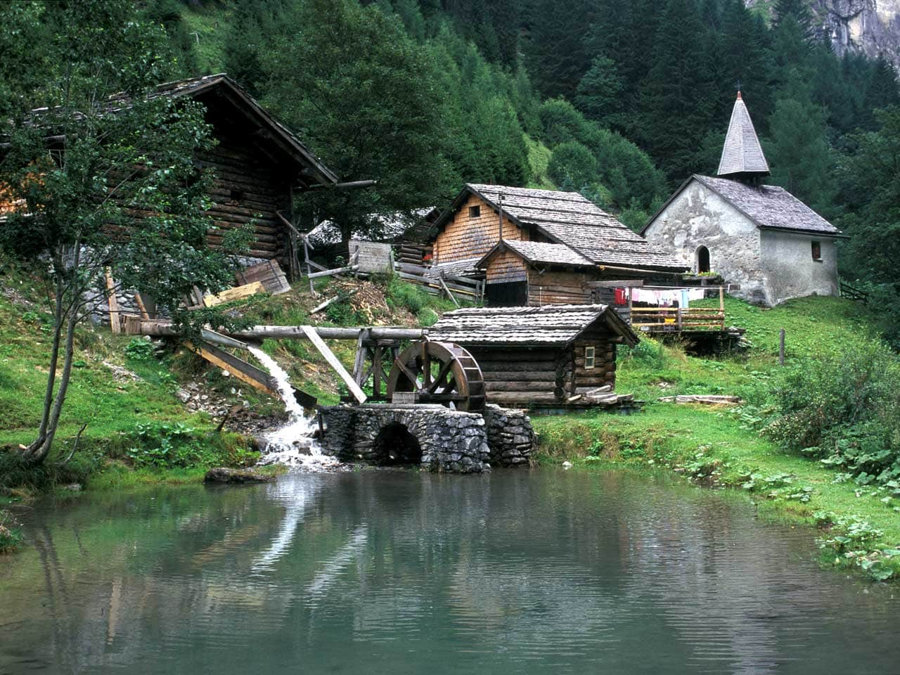 Trip with children - Tschiertschen - Walsersiedlung Sankt Martin im Calfeisental