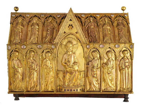 Ausflugsziel: Reliquienschrein des heiligen Florinus, um 1280. Foto: Stephan Kölliker - Domschatzmuseum