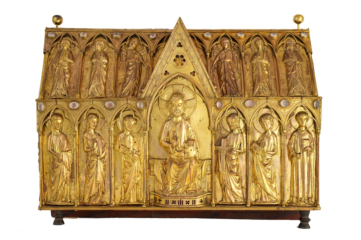 Ausflugsziel: Reliquienschrein des heiligen Florinus, um 1280. Foto: Stephan Kölliker - Domschatzmuseum