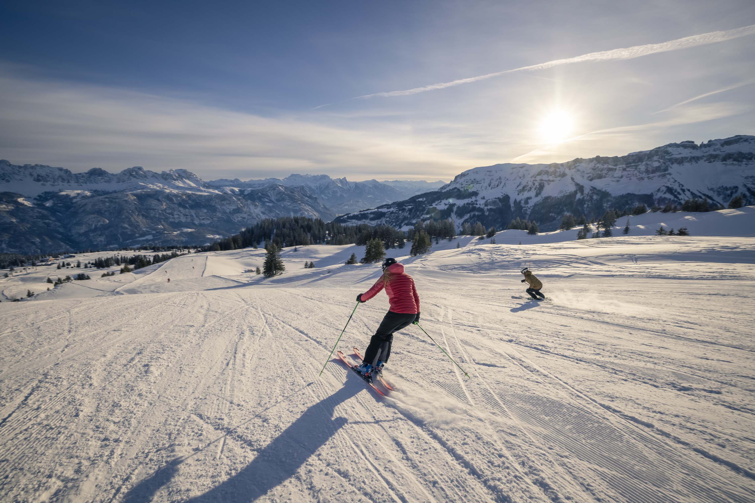 Ausflugsziel: Wintersportgebiet Flumserberg