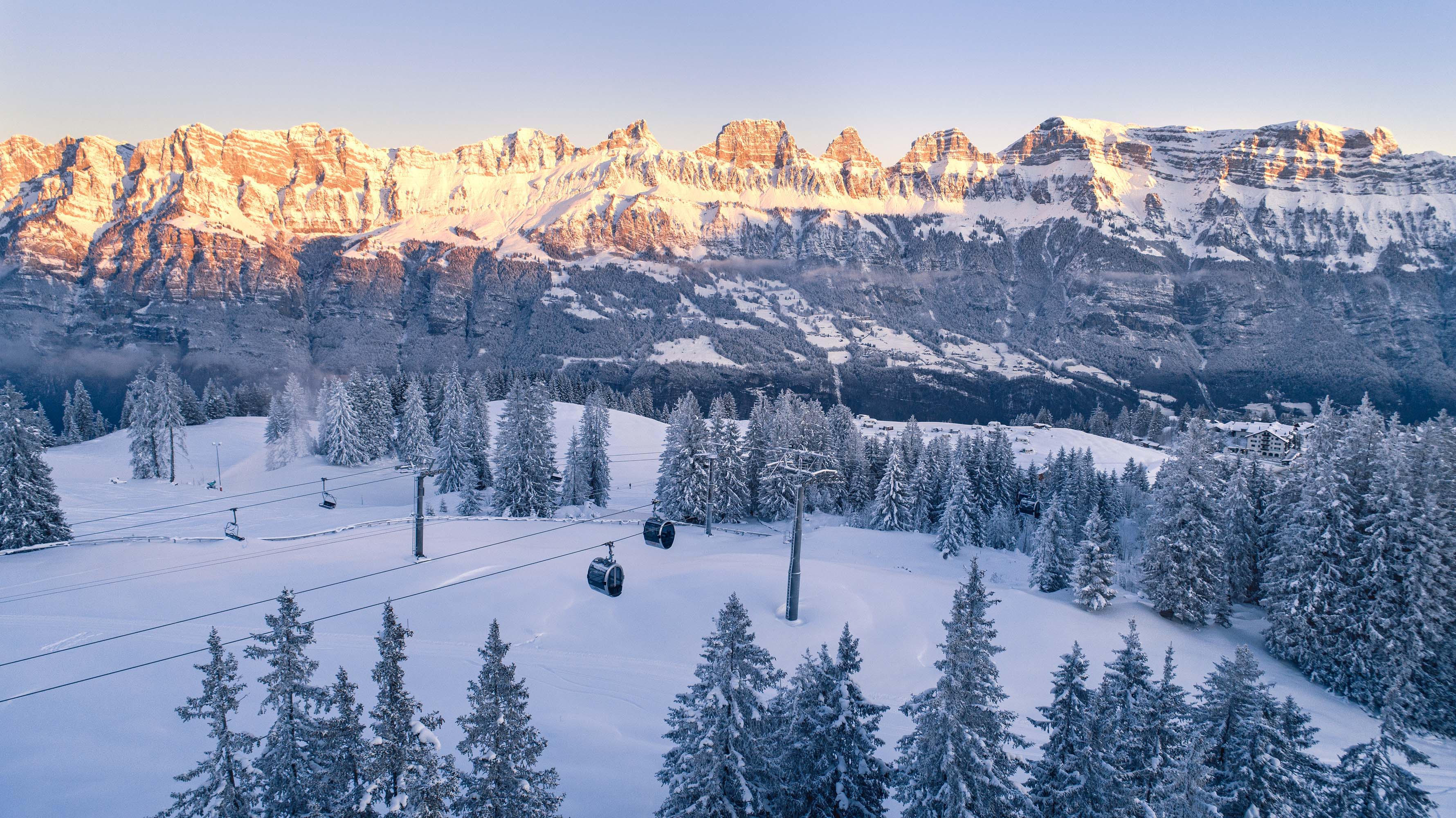 Ausflugsziel: Wintersportgebiet Flumserberg