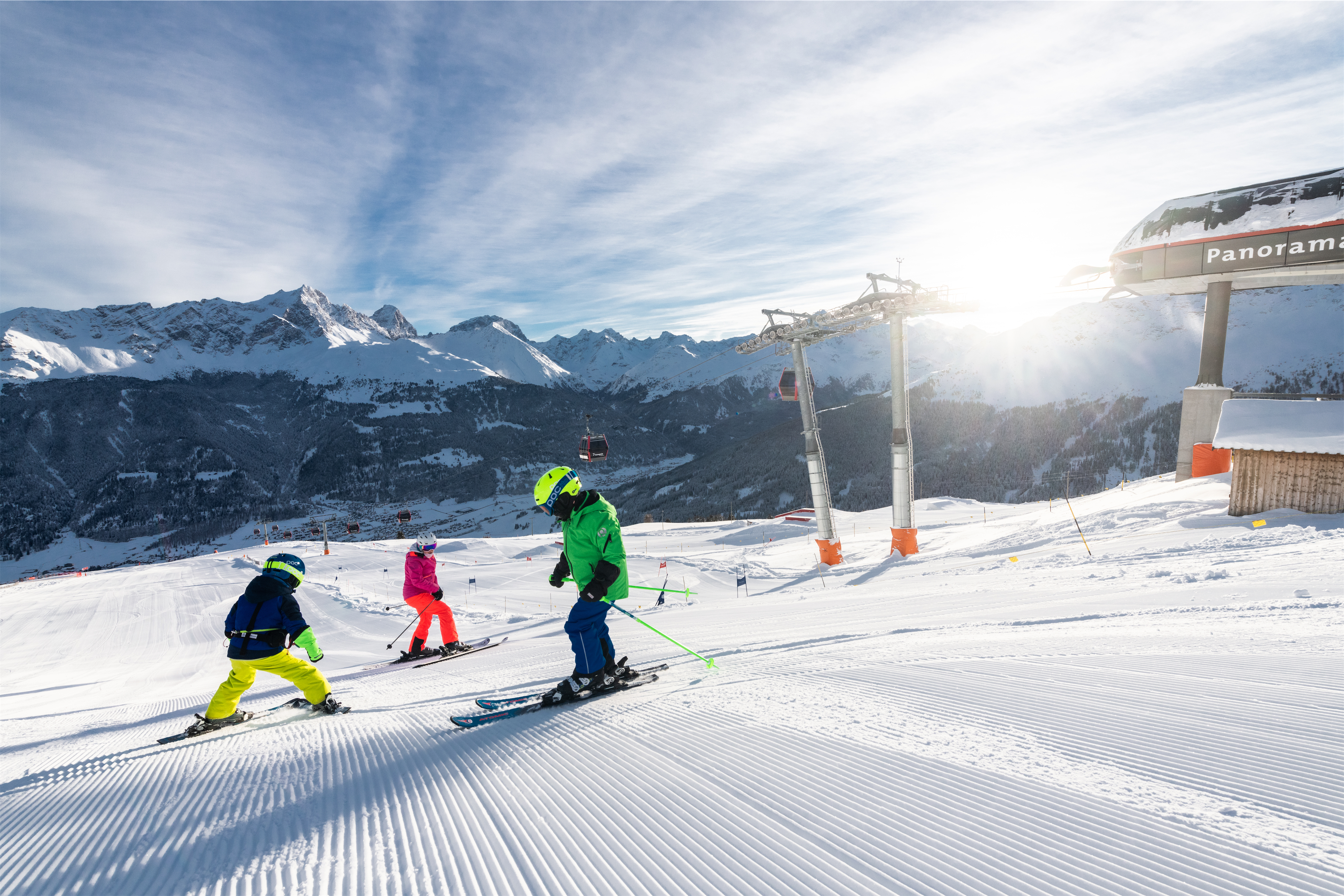 Trip with children - Tschiertschen - Skigebiet Savognin