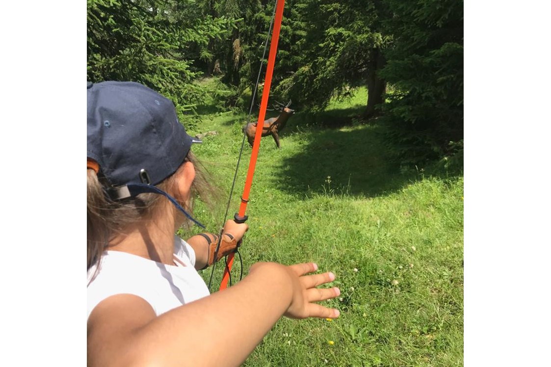 Ausflugsziel: Bogenschiessen,  ein ganz besonderes Abenteuer in der Natur - Stalla Chapella / Bogenparcours Engadin