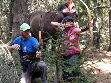 Ausflugsziel: Stalla Chapella / Bogenparcours Engadin