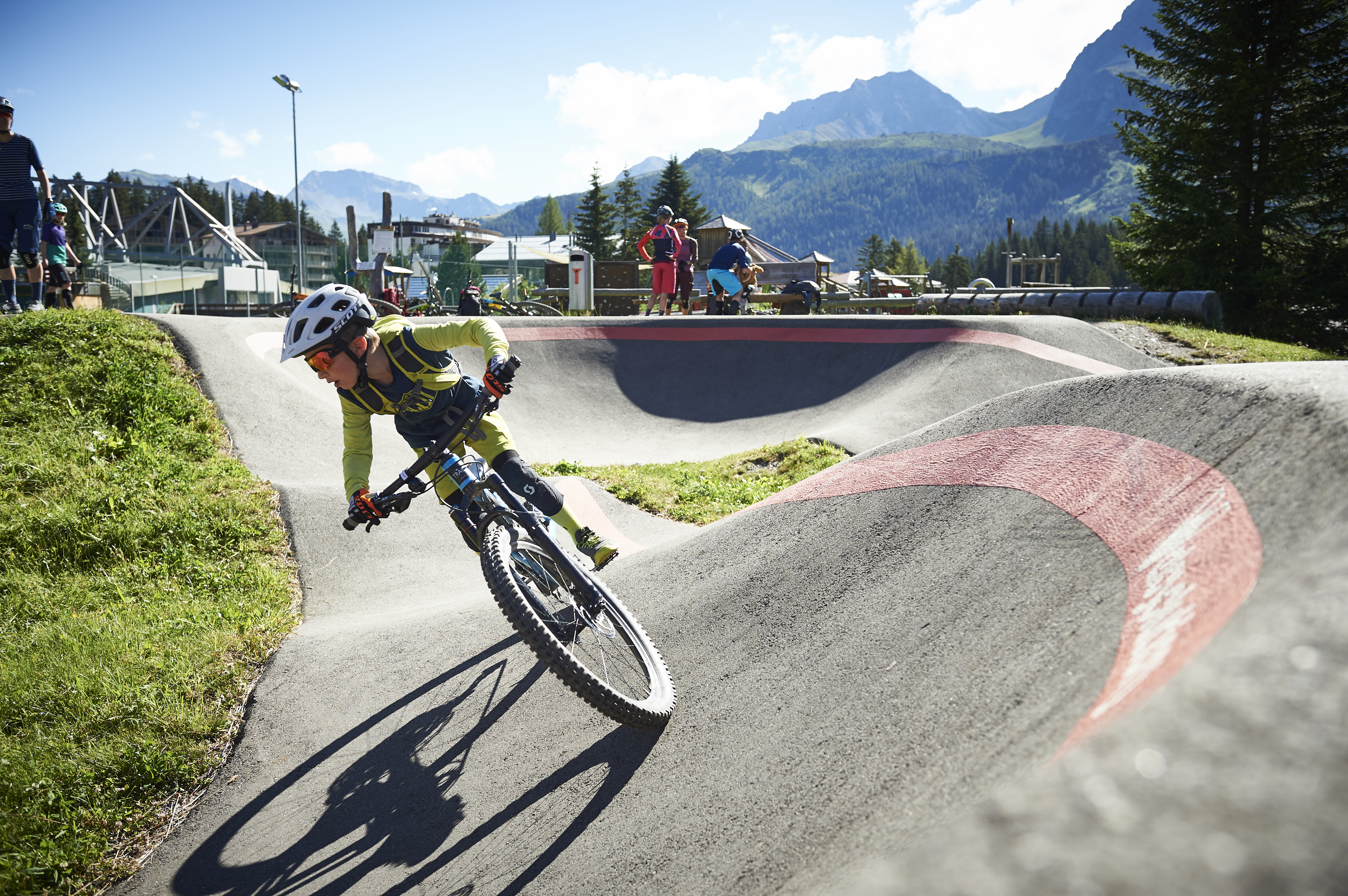 Trip with children - Tschiertschen - Pumptrack