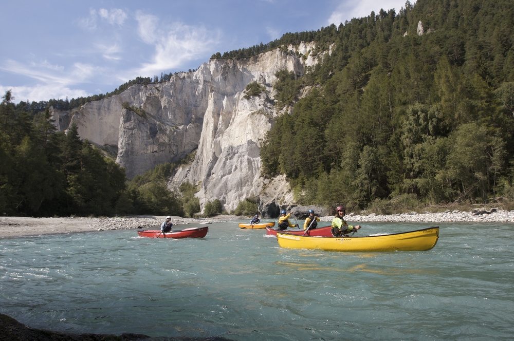 Ausflugsziel: Kanuschule Versam GmbH