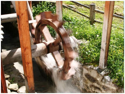 Viaggio con bambini - Parkmöglichkeiten - Guarda - Das Rad dreht sich rückwärts. - Muglin Mall