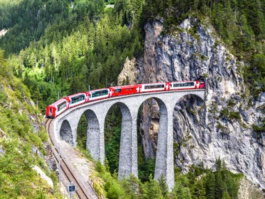 Ausflugsziel: Rhätische Bahn UNESCO Welterbe - UNESCO Welterbe Rhätische Bahn