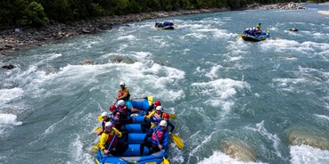 Ausflug mit Kindern - Schweiz - Rafting Vorderrhein ab Ilanz