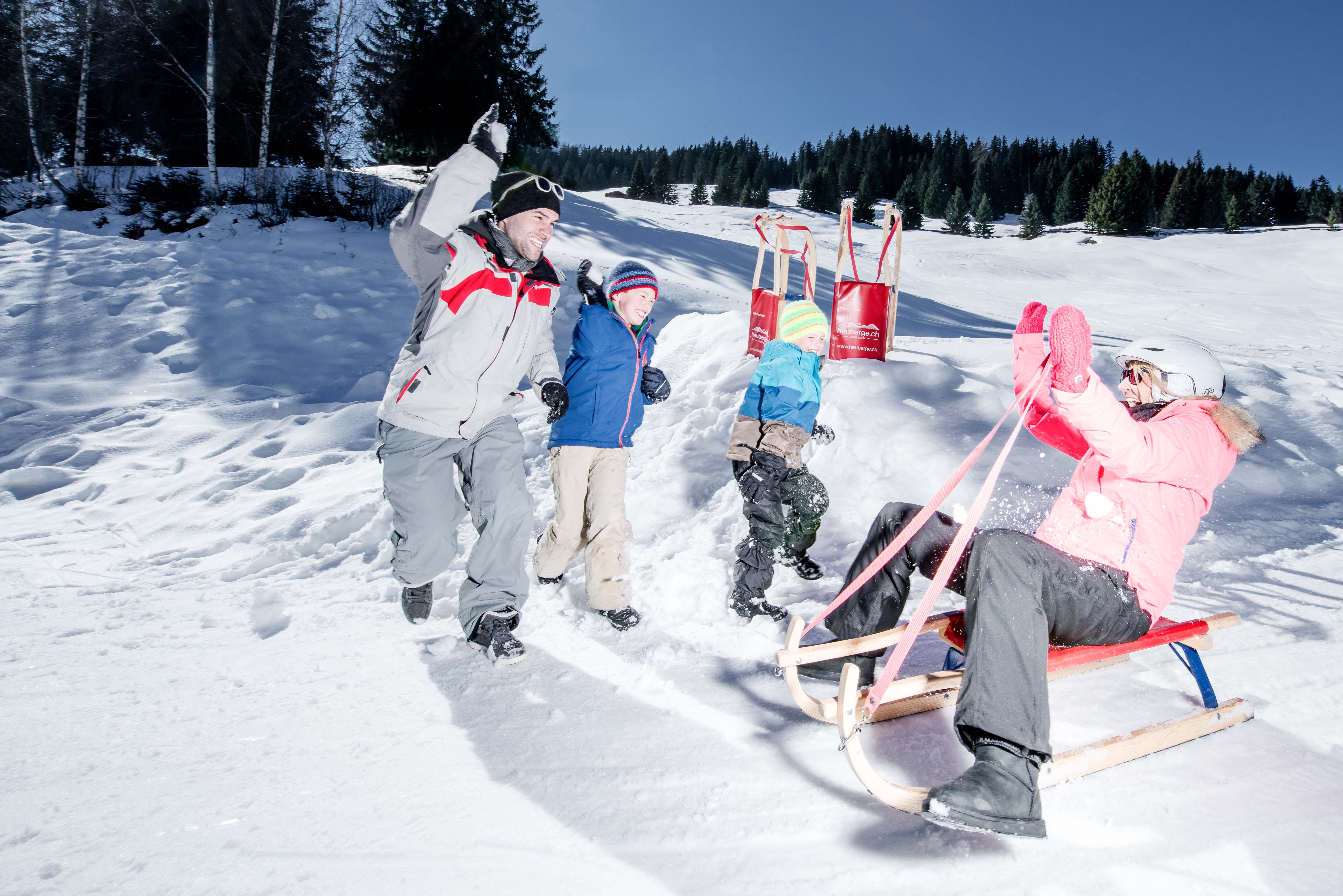 Trip with children - Alter der Kinder: 4 bis 6 Jahre - Galtür - Skigebiet Fideriser Heuberge