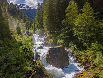 Reis met kinderen - Umgebungsschwerpunkt: Fluss - Die "wilde Litz" im Silbertal im Montafon - Der Sagenwanderweg (Sagenweg) vom Kristberg ins Silbertal