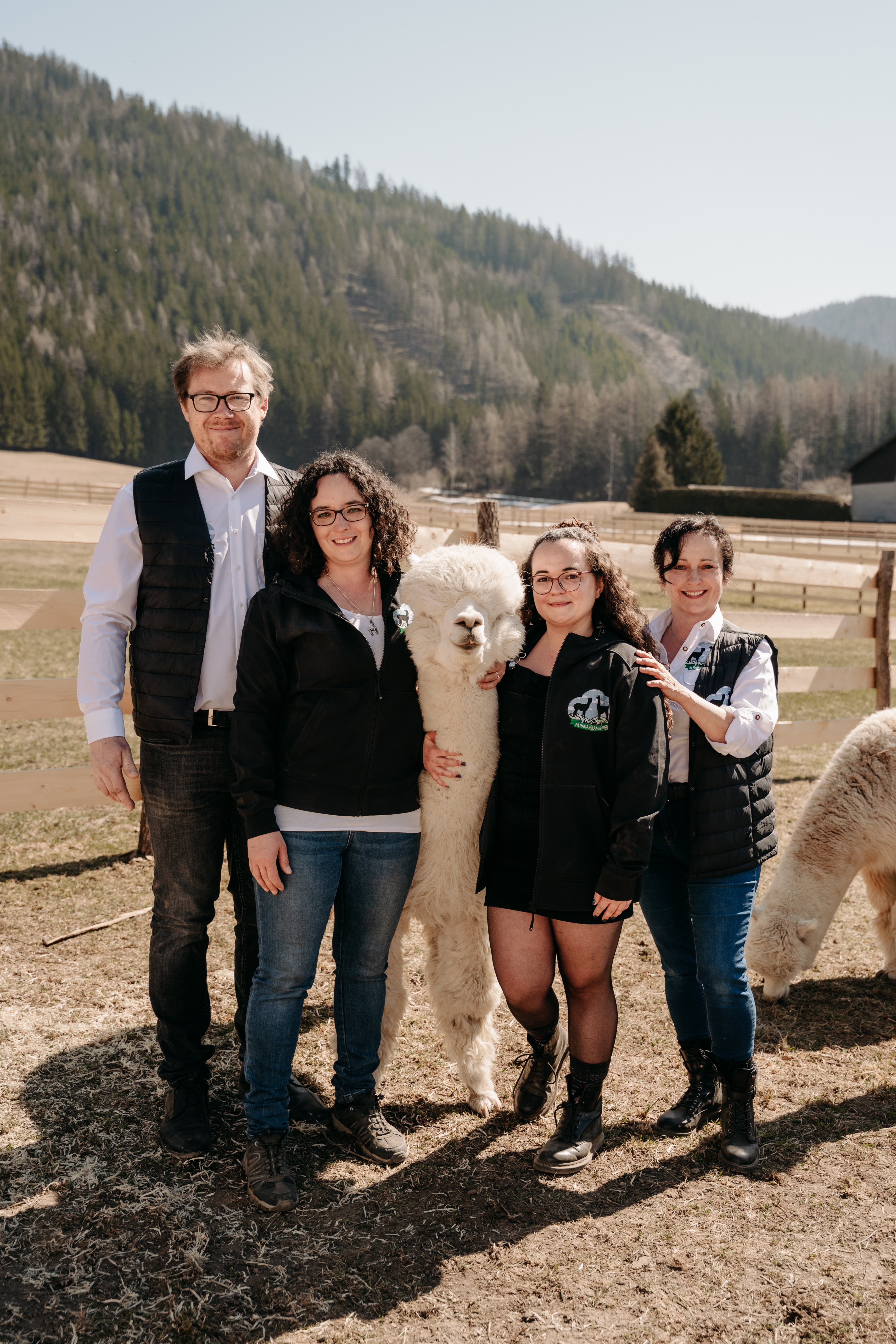 Ausflugsziel: Alpakas und Lamas zum Grünen See