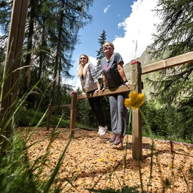 Ausflugsziel: © Andrea Badrutt - Zurich vitaparcours – Bewegung im Samnauner Wald