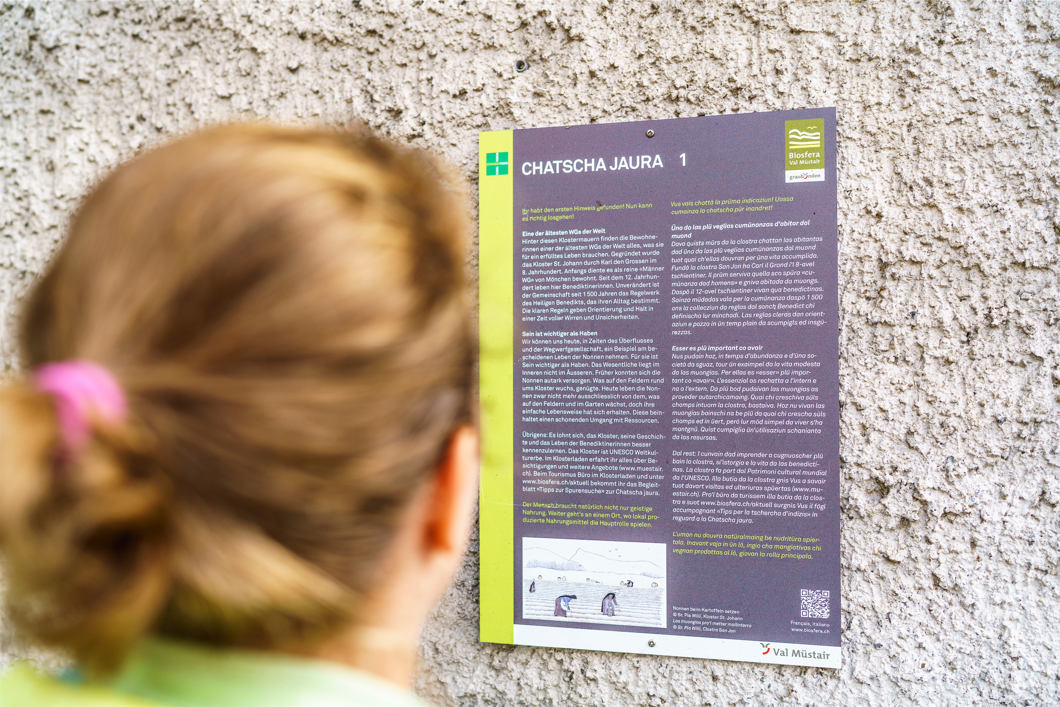 Voyage avec des enfants - Weg: Erlebnisweg - Grisons - Chatscha Jaura