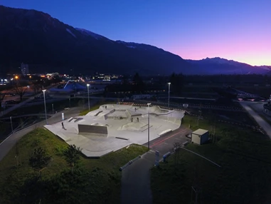 Ausflugsziel: «Betongarta» - Skatepark Obere Au - «Betongarta» - Skatepark Obere Au