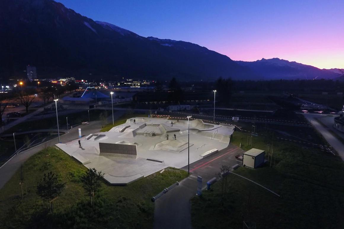 Ausflugsziel: «Betongarta» - Skatepark Obere Au