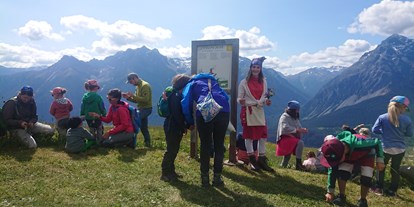 Ausflug mit Kindern - Graubünden - Flurinaweg auf Motta Naluns, Scuol
©Bergbahnen Scuol AG - Flurinaweg