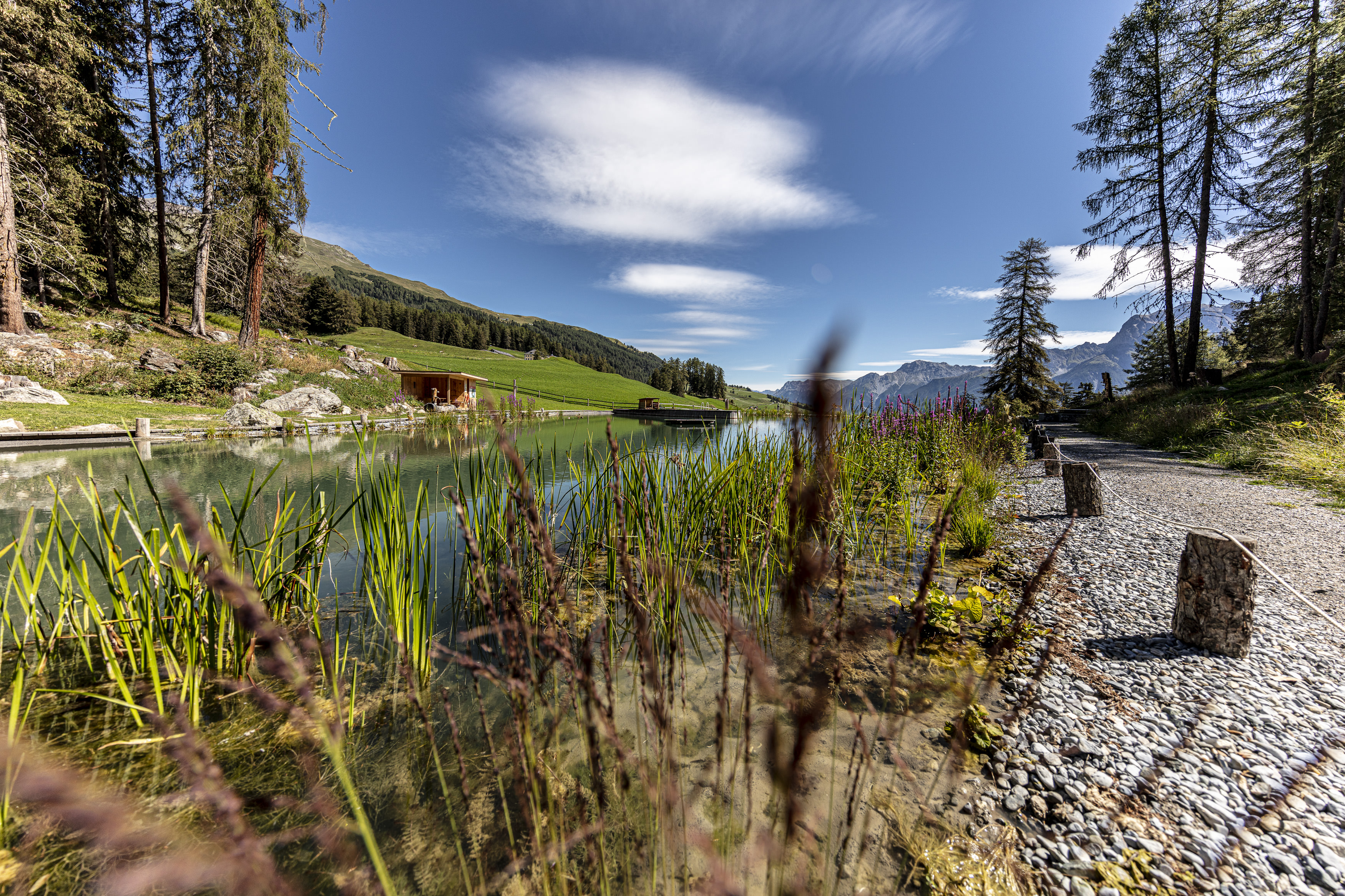 Ausflugsziel: Lai da Padnal Badesee