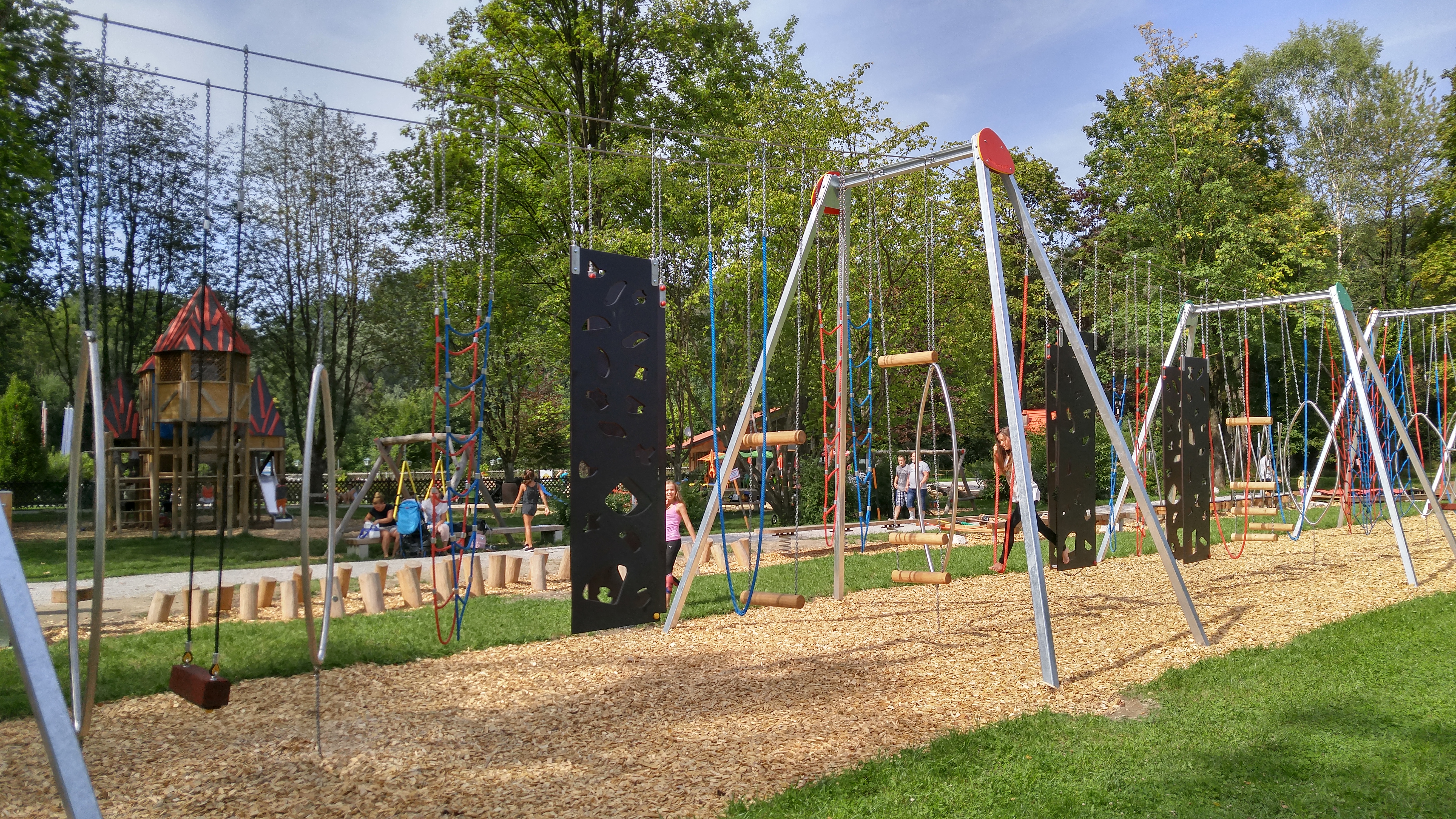 Trip with children - Themenschwerpunkt: Wasser - Motorikpark - Braunau am Inn