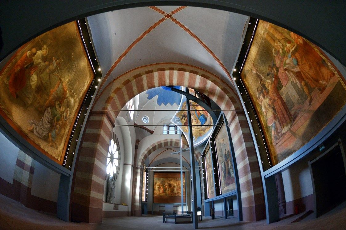 Ausflugsziel: Fresken im Kaisersaal vom Dom zu Speyer - Speyerer Dom