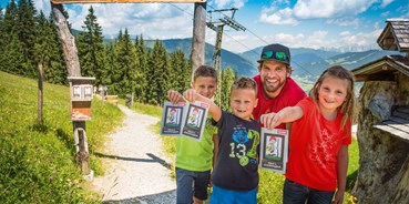 Ausflug mit Kindern - Alter der Kinder: über 10 Jahre - Salzburger Sportwelt - Los geht's zum Flori's Erlebnispfad - Floris Erlebnispfad Flachau