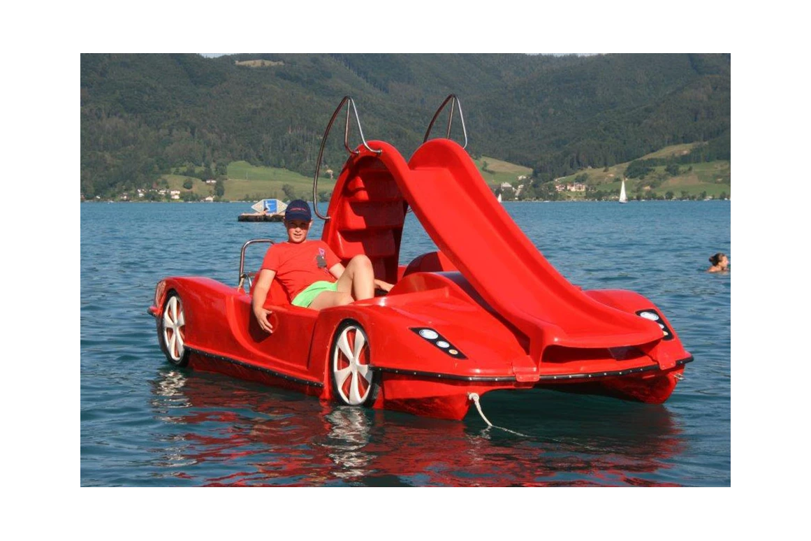 Ausflugsziel: Auch eine vielzahl von Tretbooten kannst DU bei uns ausleihen! - Yachtschule Koller