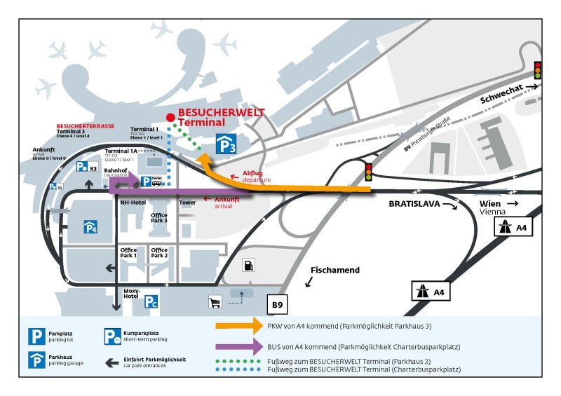 Ausflugsziel: Flughafen Wien - Besucherwelt