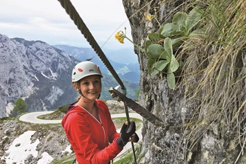 Ausflugsziel: Klettern am Beginner-Klettersteig "Sophie" nahe dem Loser Bergrestaurant - Erlebnisberg Loser Altaussee