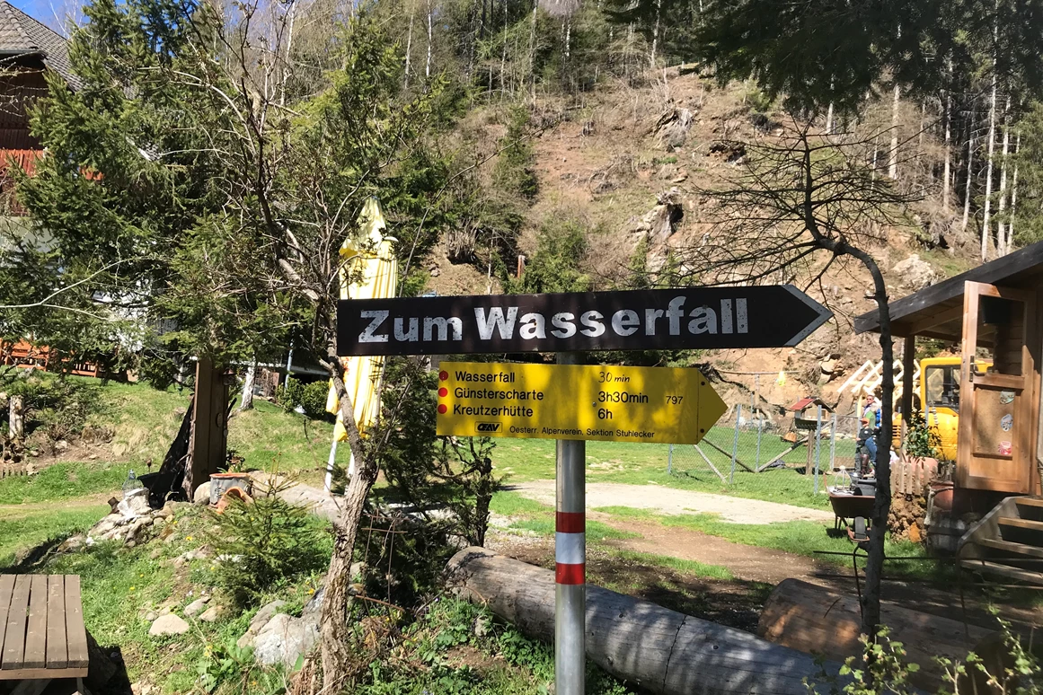 Ausflugsziel: Günster Wasserfall