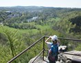 Ausflugsziel: Blick vom Weißen Kreuz auf den Fürstlich Greizer Park - Ringweg um Greiz