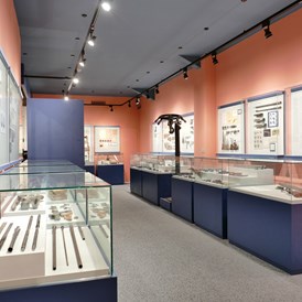 Ausflugsziel: Blick in den Ausstellungsbereich zur Waffenfertigung in Zella-Mehlis - Stadtmuseum in der Beschußanstalt