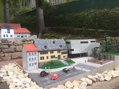 Ausflugsziel: Modell des Bachhaus Eisenach - Freizeit- und Miniaturenpark mini-a-thür