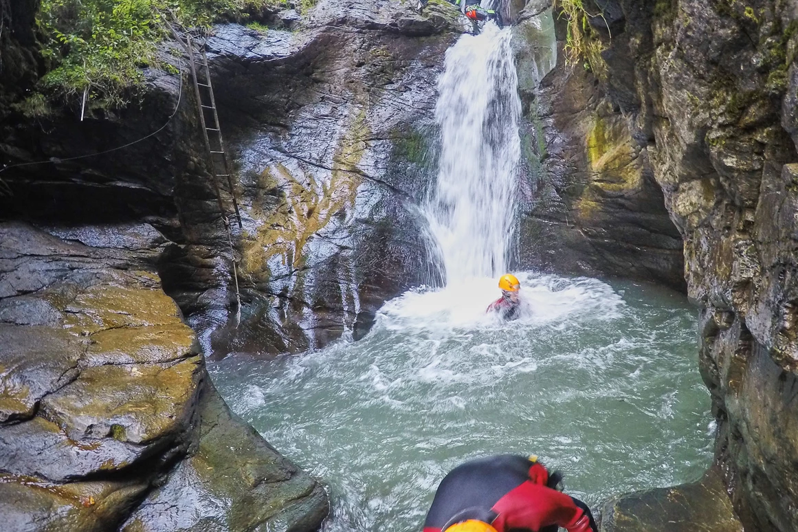 Ausflugsziel: Canyoning Saalbach Hinterglemm