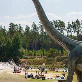 Ausflugsziel: Dino am Badestrand - Der Dinosaurierpark - Ferienpark Germendorf