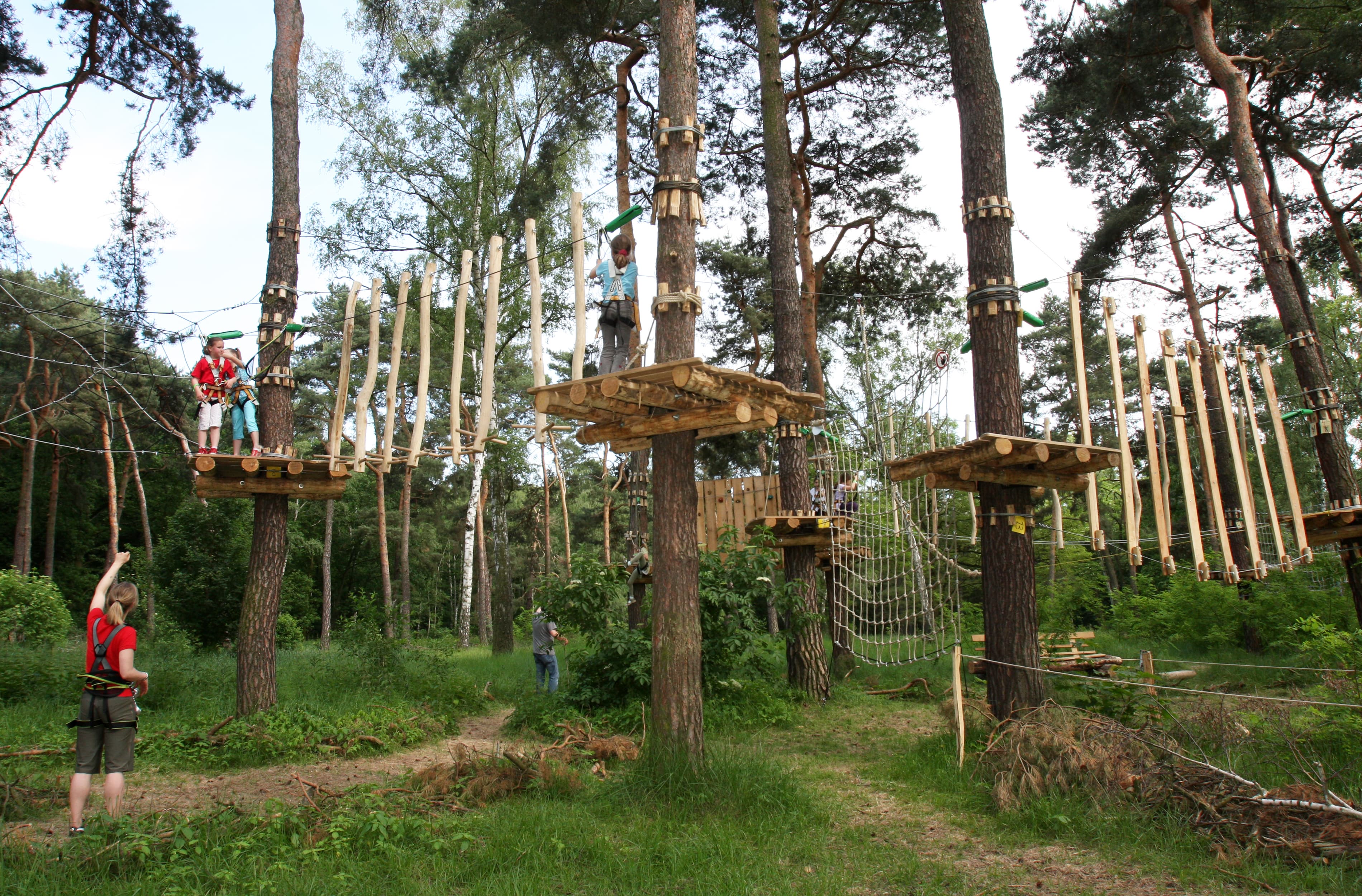 Ausflugsziel: Waldhochseilgarten Jungfernheide