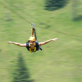 Ausflugsziel: Mega Flying Fox Hinterglemm