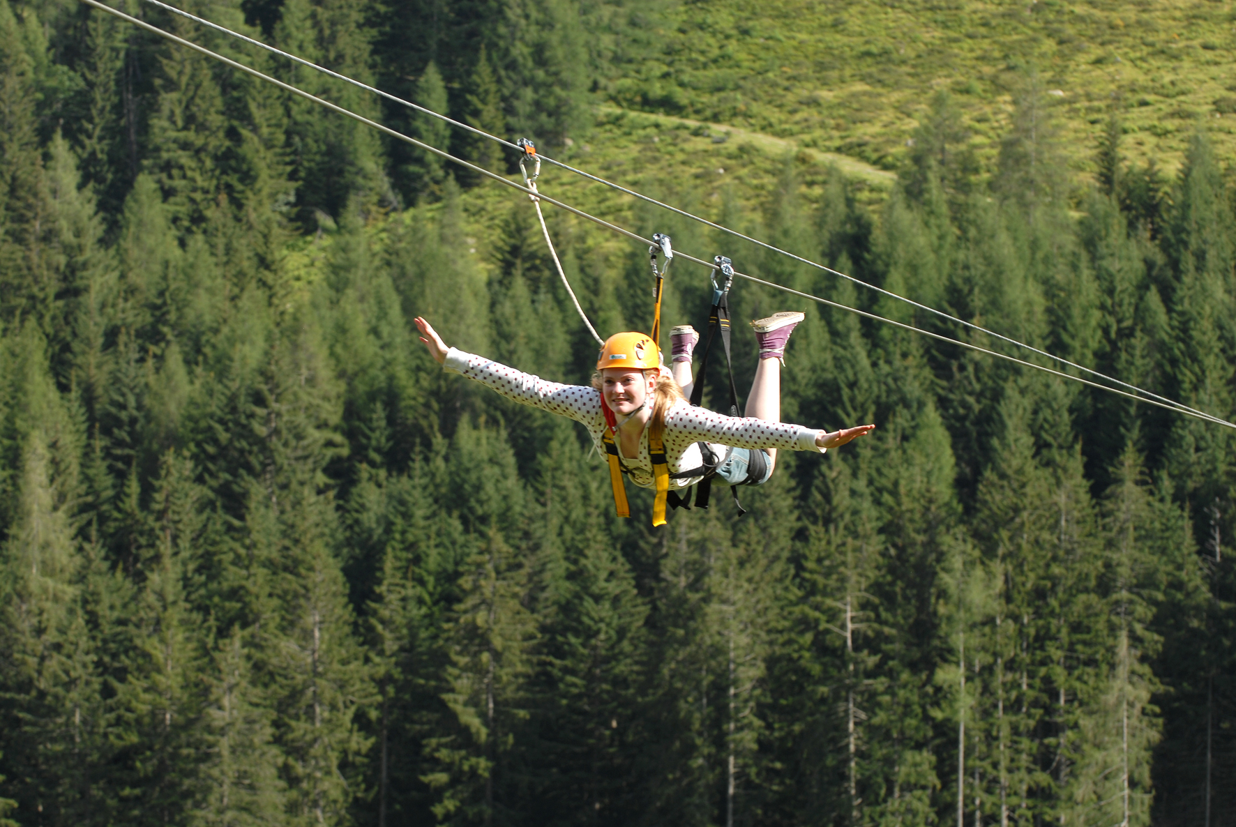 Ausflugsziel: Mega Flying Fox Hinterglemm