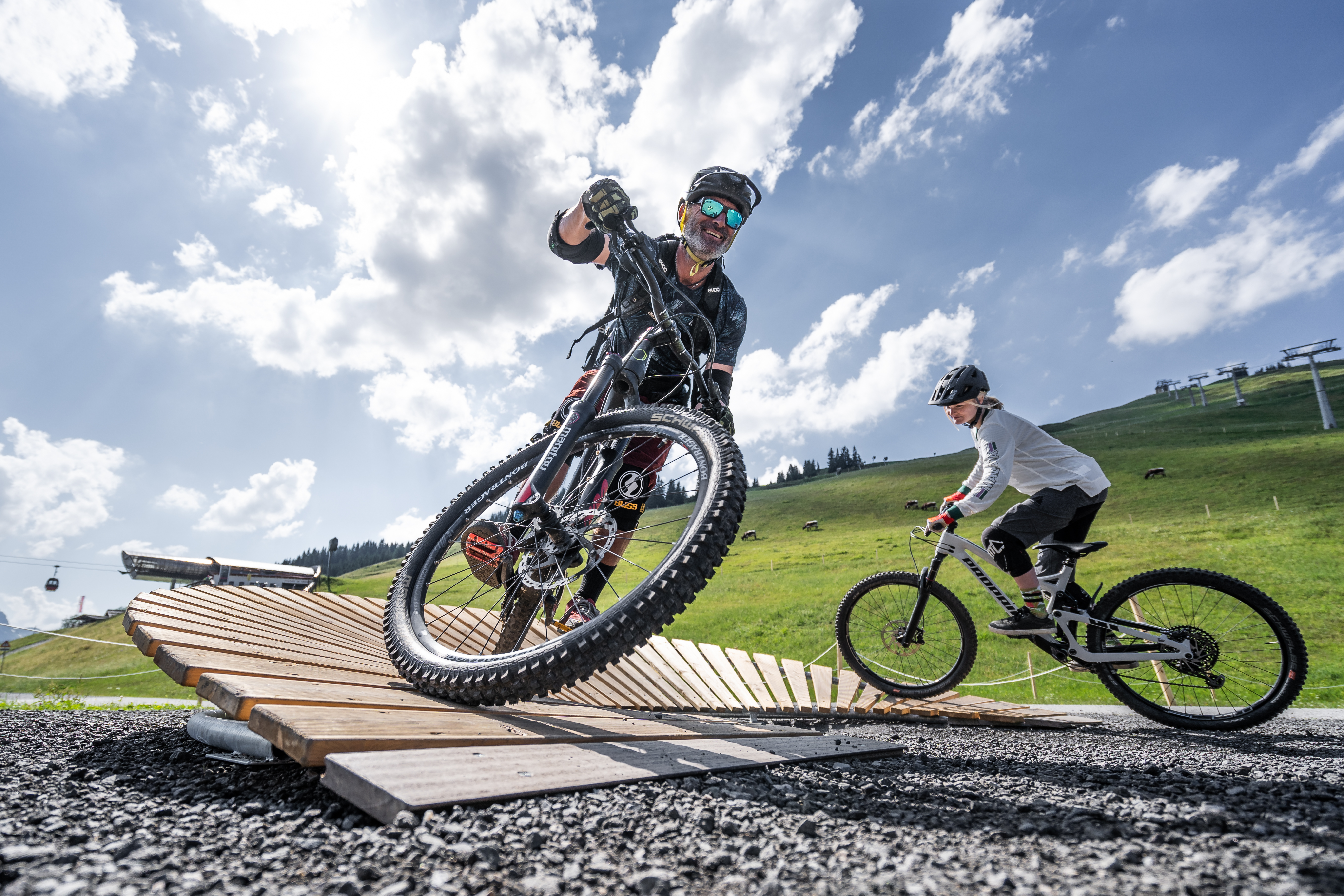 Ausflugsziel: Pumptrack & Skill Area Reiterkogel 