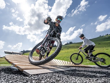 Ausflugsziel: Pumptrack & Skill Area Reiterkogel