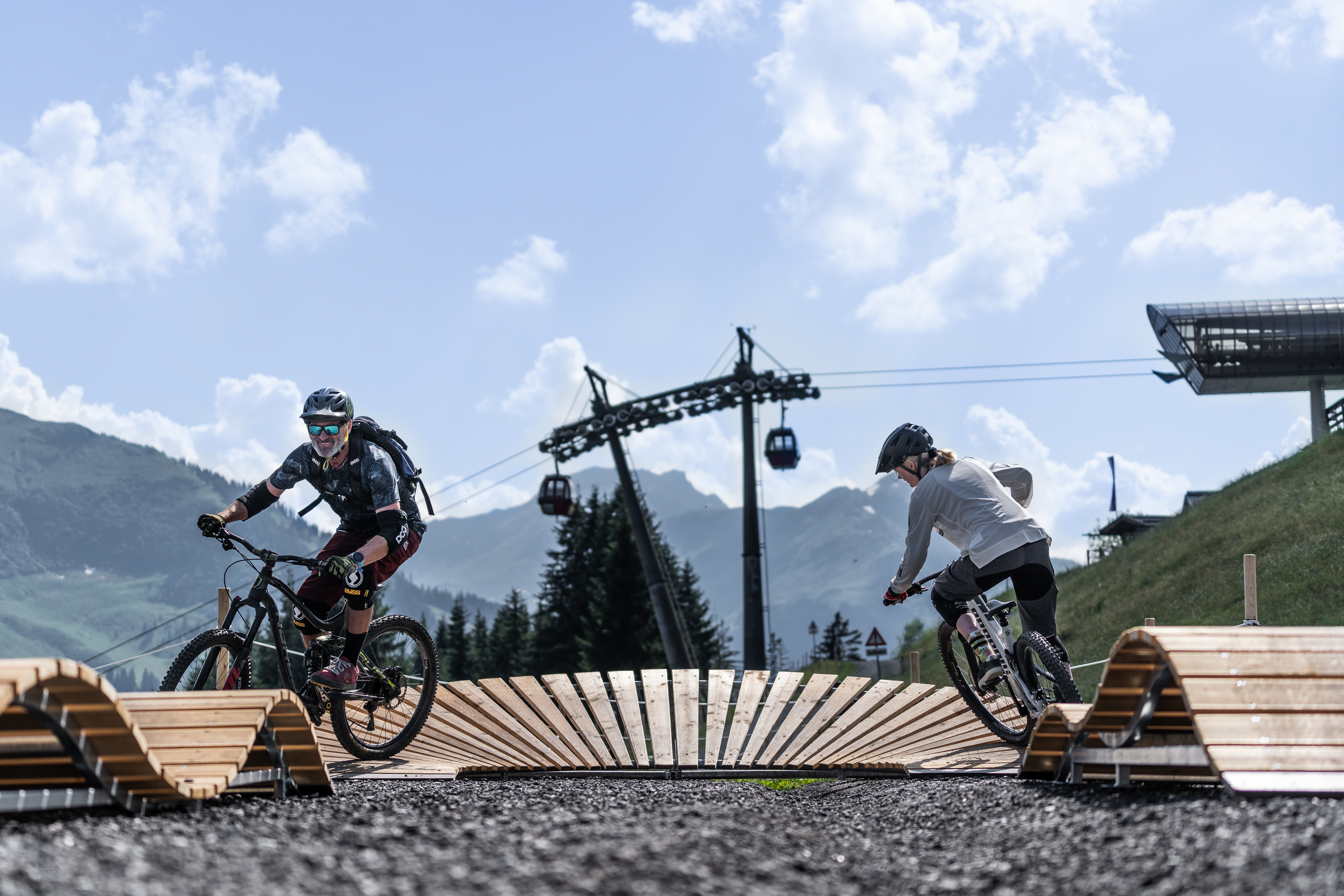 Ausflugsziel: Pumptrack & Skill Area Reiterkogel 