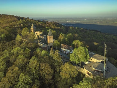 Ausflugsziel: Herzlich Willkommen auf Burg Frankenstein - Burg Frankenstein