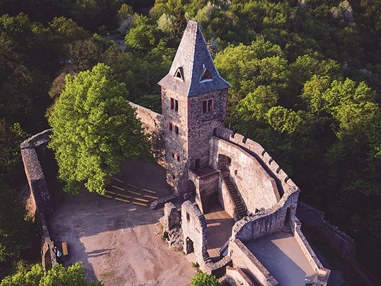 Ausflugsziel: Herzlich Willkommen auf Burg Frankenstein - Burg Frankenstein