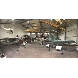 Ausflugsziel: Ausstellungshalle der Flugzeuge bis 1925 - Luftfahrttechnisches Museum Rechlin