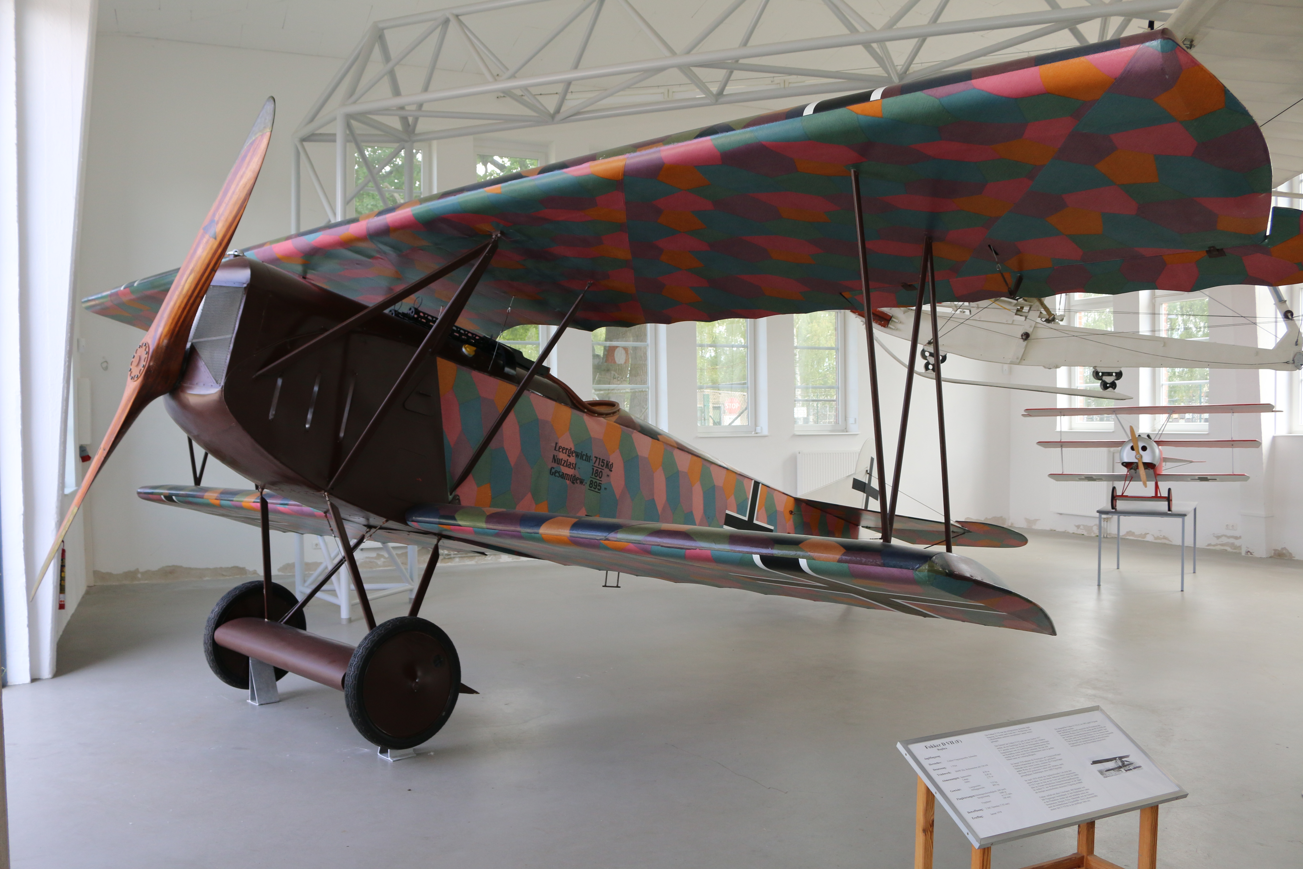 Reis met kinderen - Müritz - Fokker D VII - Luftfahrttechnisches Museum Rechlin