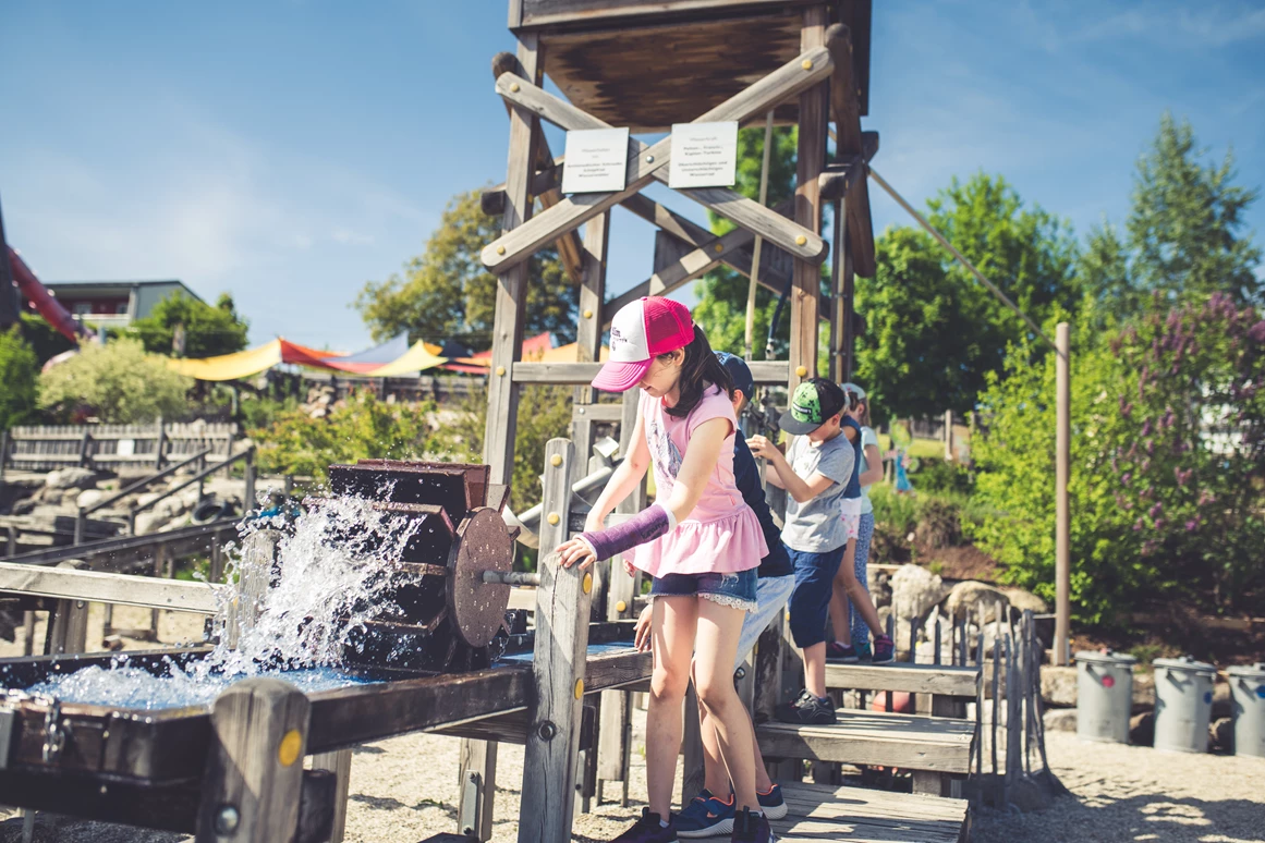 Ausflugsziel: Wasserspiel - OBRA-Kinderland