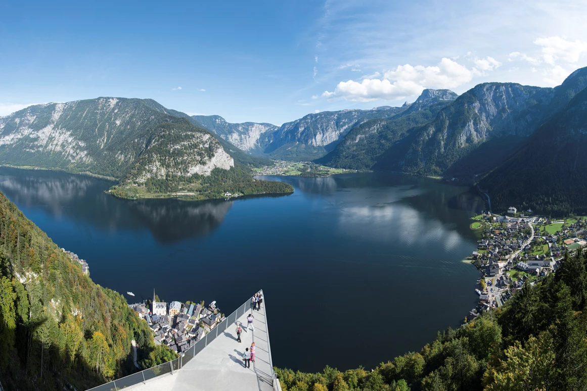 Ausflugsziel: Hallstatt Skywalk "Welterbeblick" - Salzbergbahn Hallstatt & Welterbeblick Skywalk